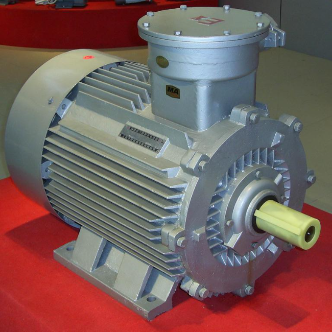 YE3-160M2-2防爆电机45°角实拍